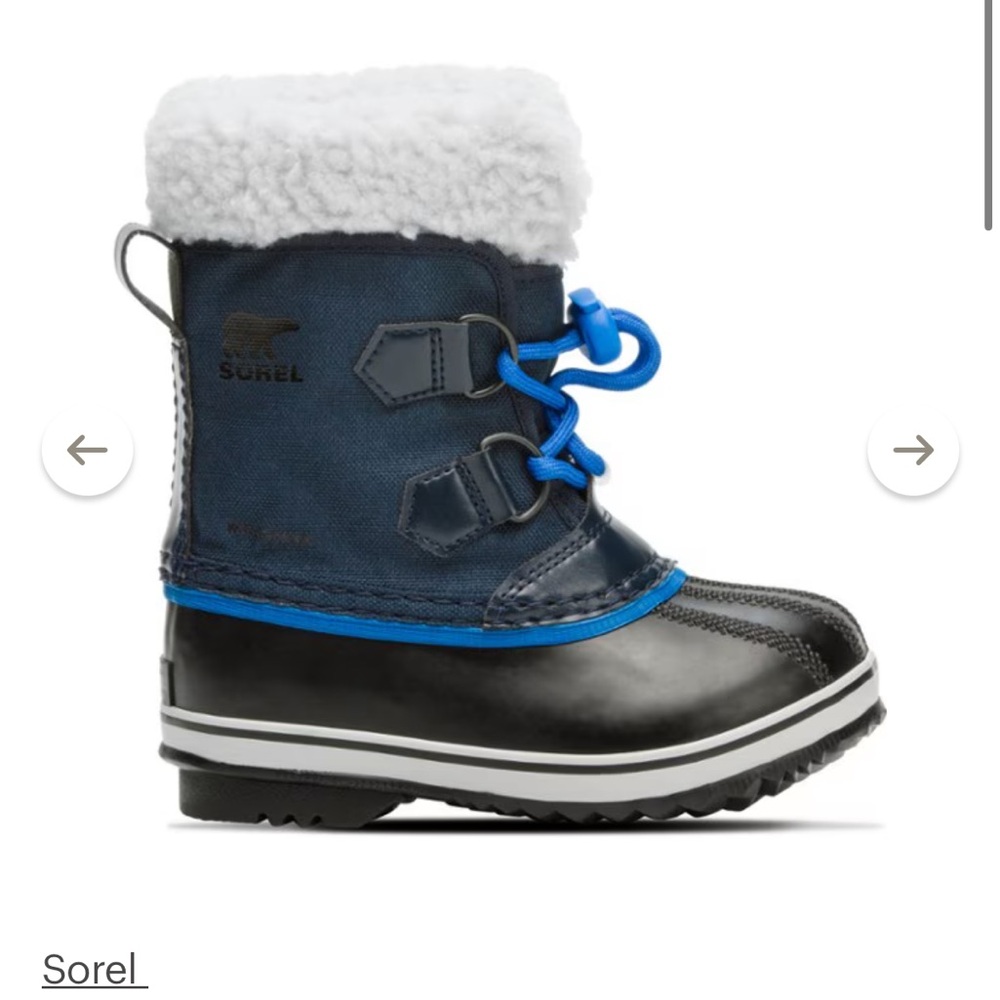 Unisex kids Sorel snow boots